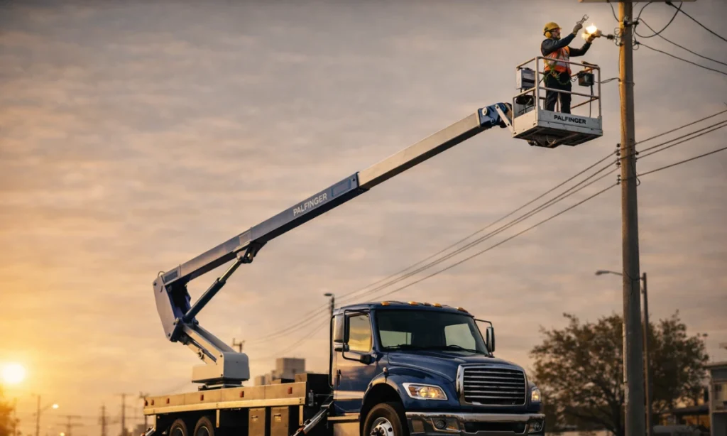 camión canasta (bucket truck)