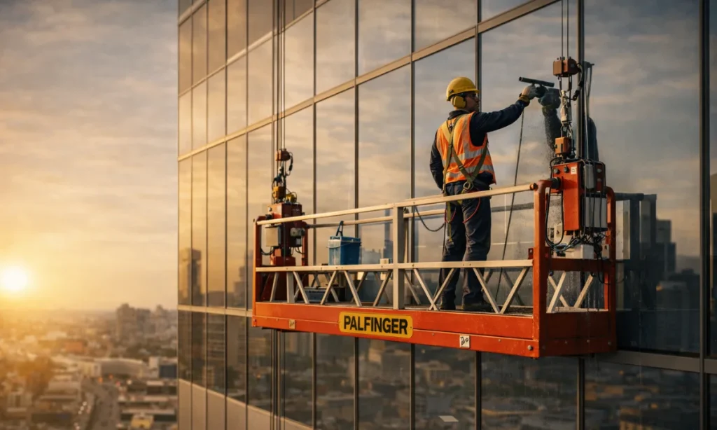 plataforma suspendida motorizada